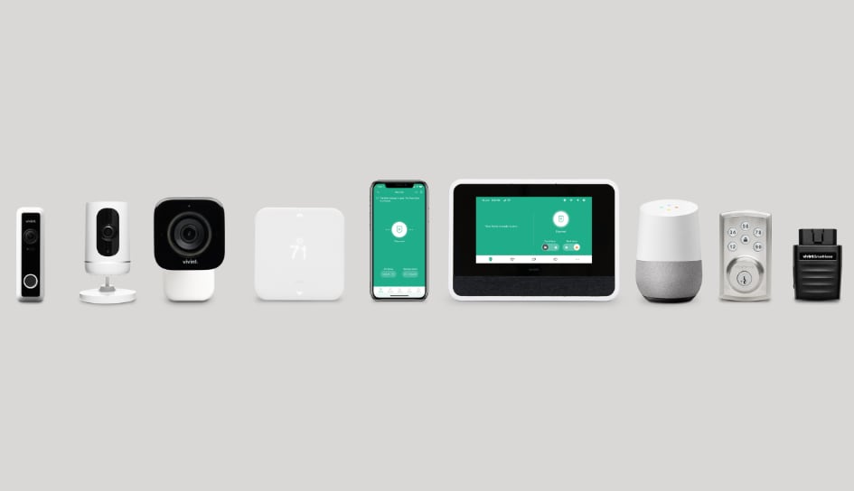 Vivint home security product line in Peoria